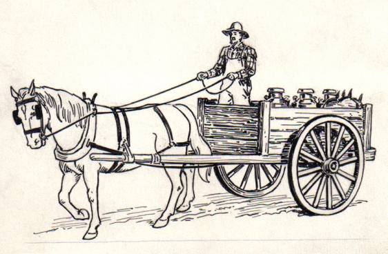 Resultado de imagen para carretas antiguas con caballo
